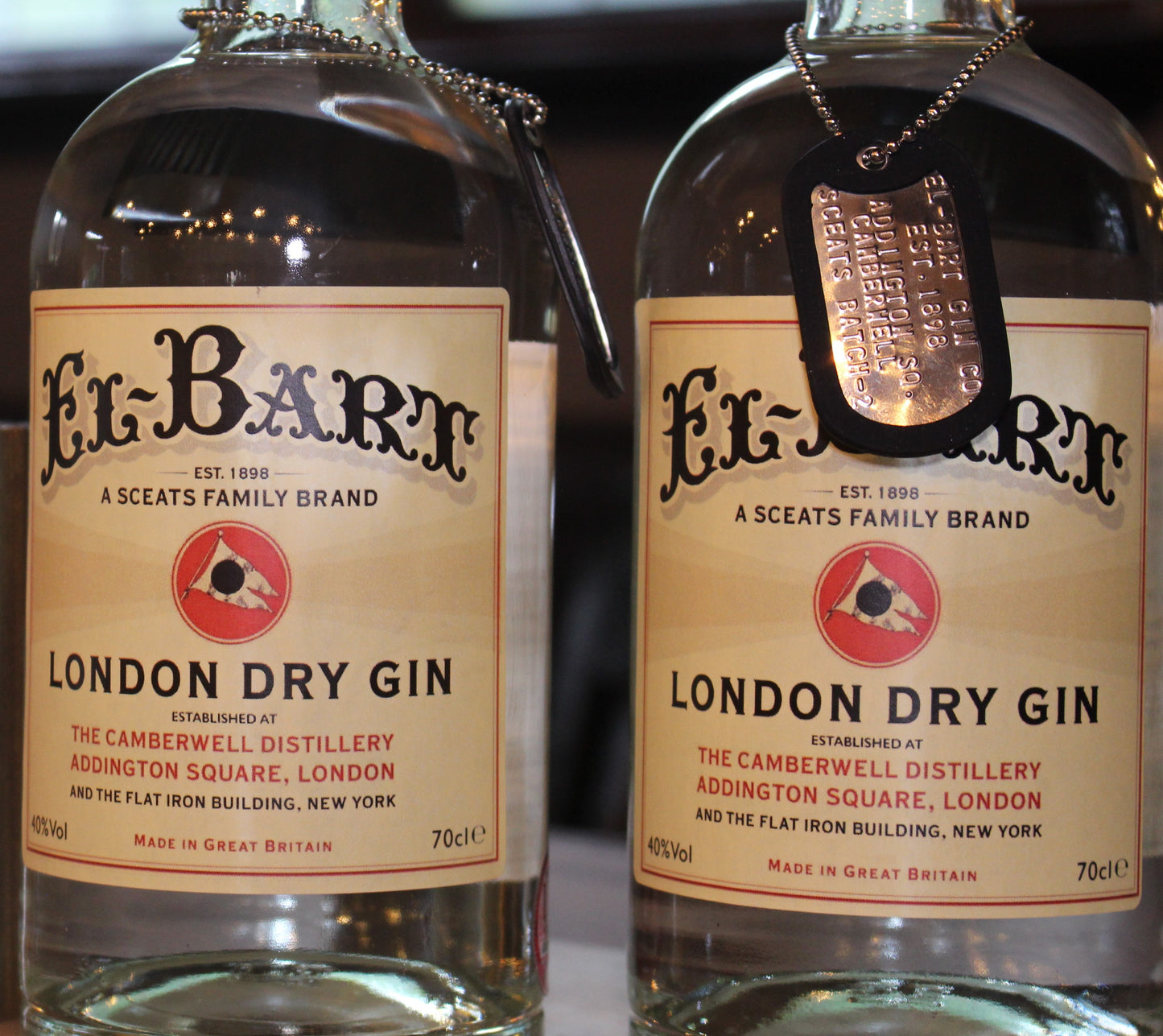 El-Bart London dry gin (70cl)